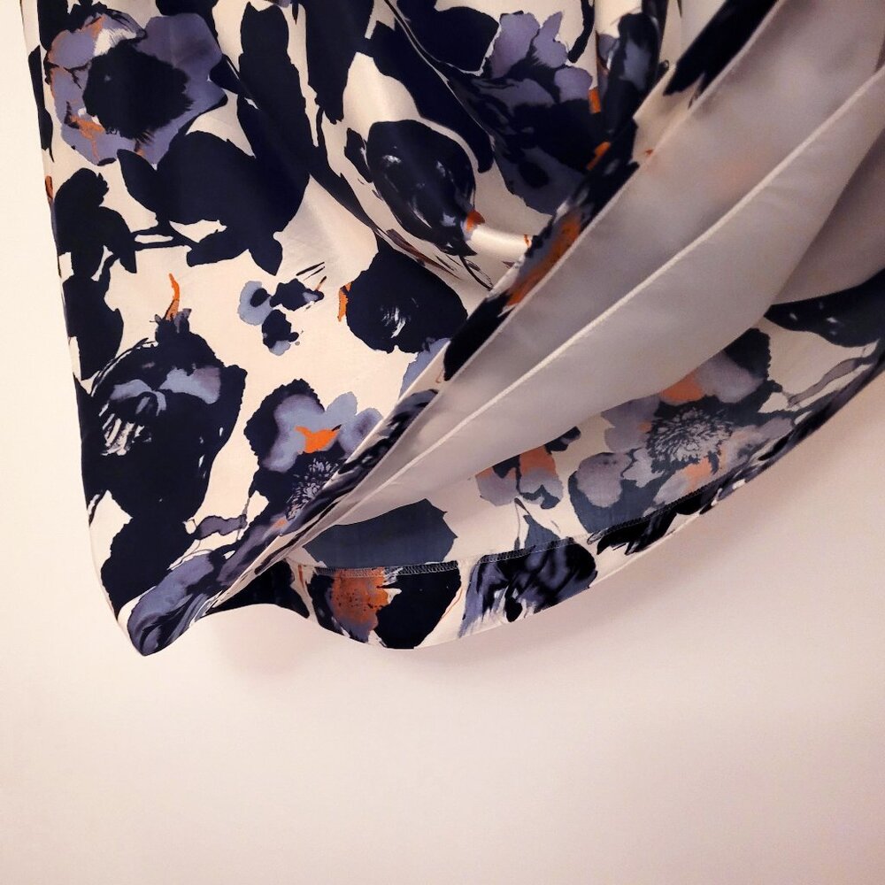 🌹ELEGANT SILKY HOST PICK 🌹 💐 🏵 HUGO BOSS A-Line Silk Skirt - Picture 5 of 10